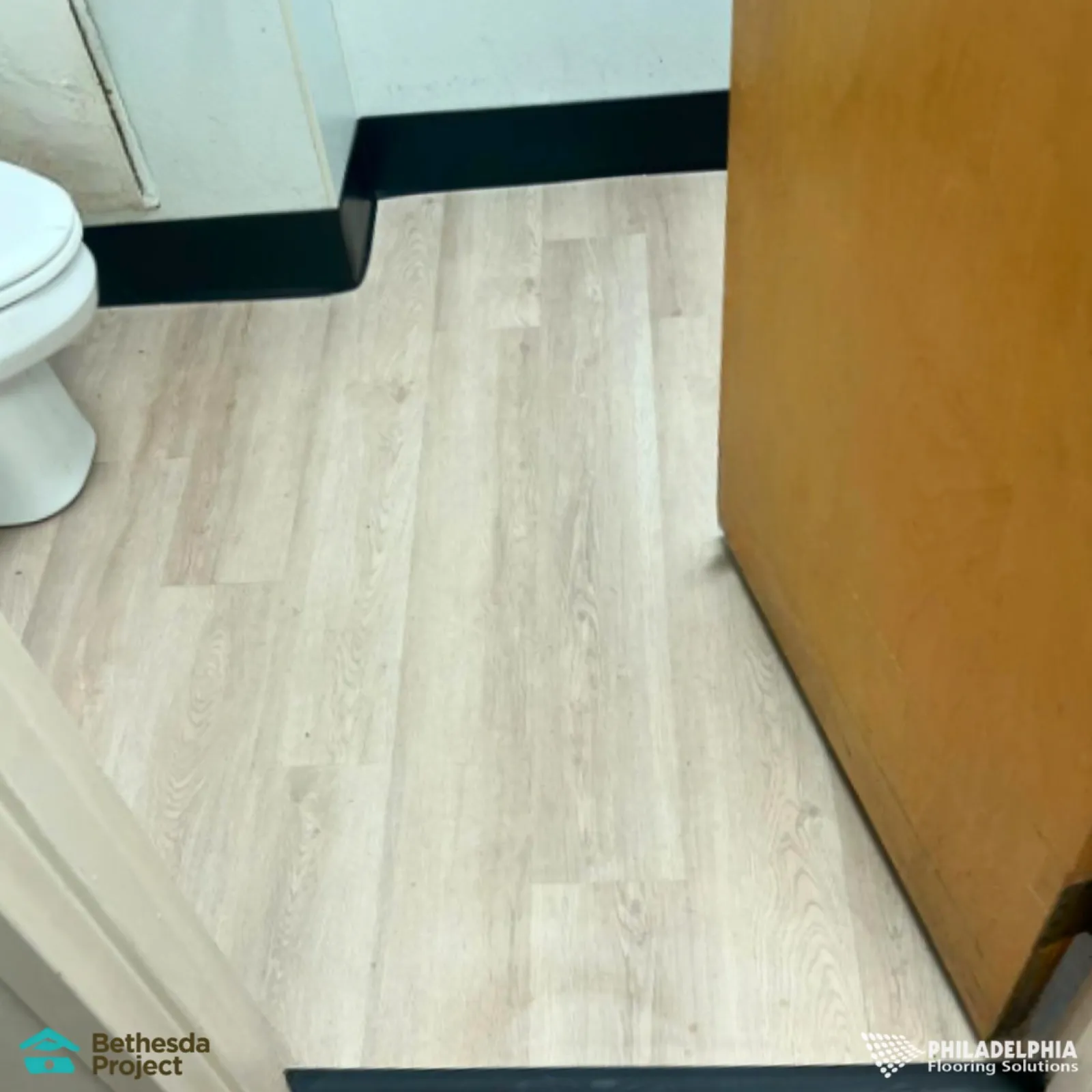 Flooring installed for Bethesda Project.