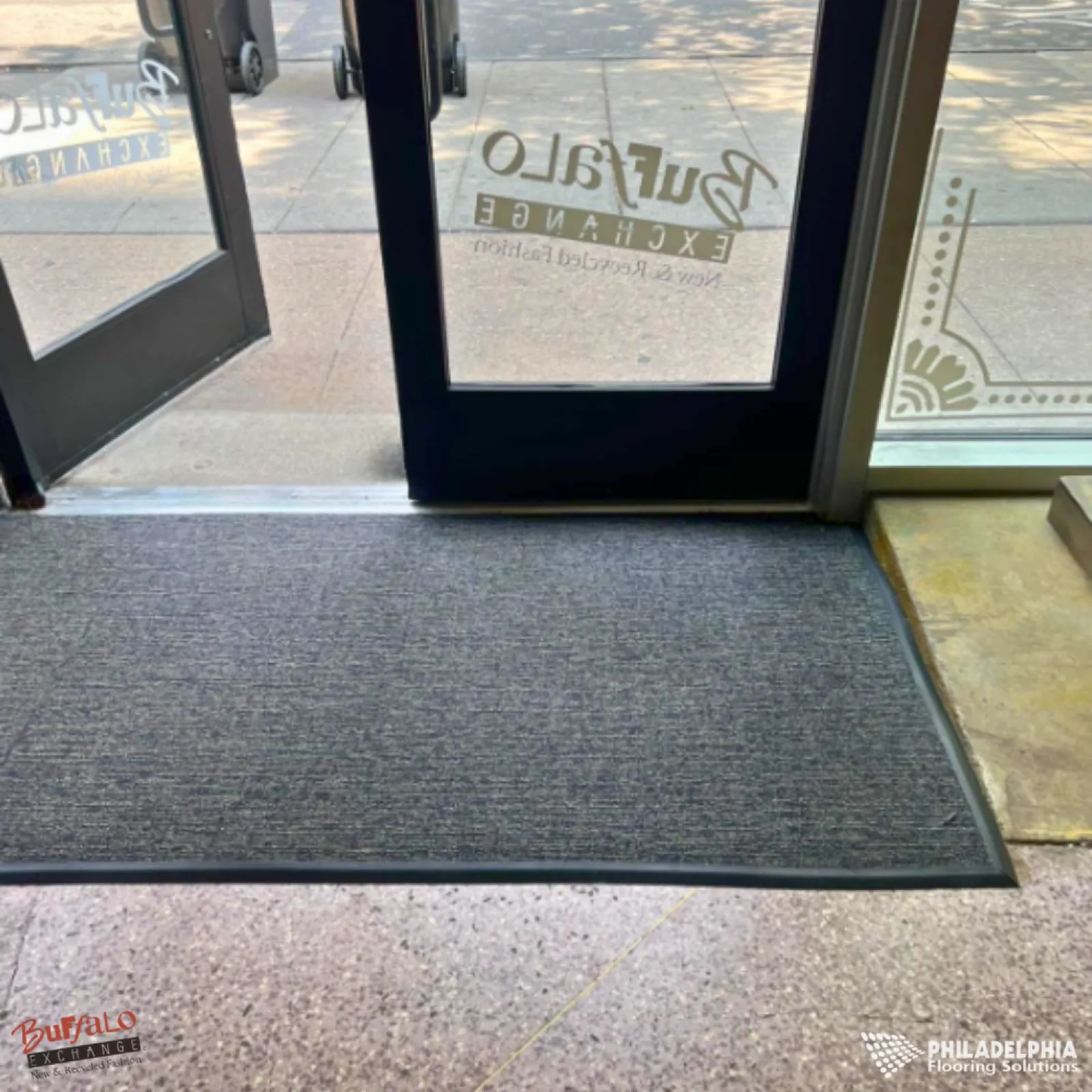 Flooring installed for Buffalo Exchange.