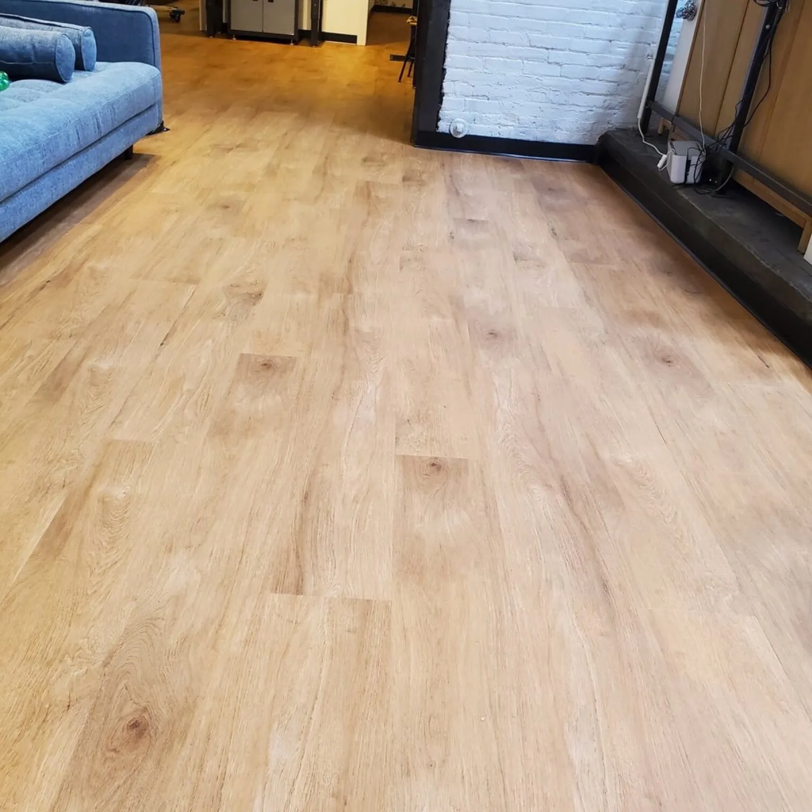 Flooring installed for Emily Chelsea Jewelry.