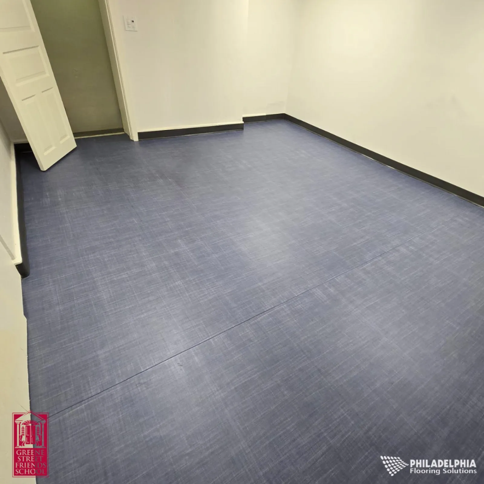 Flooring installed for Greene Street Friend School.