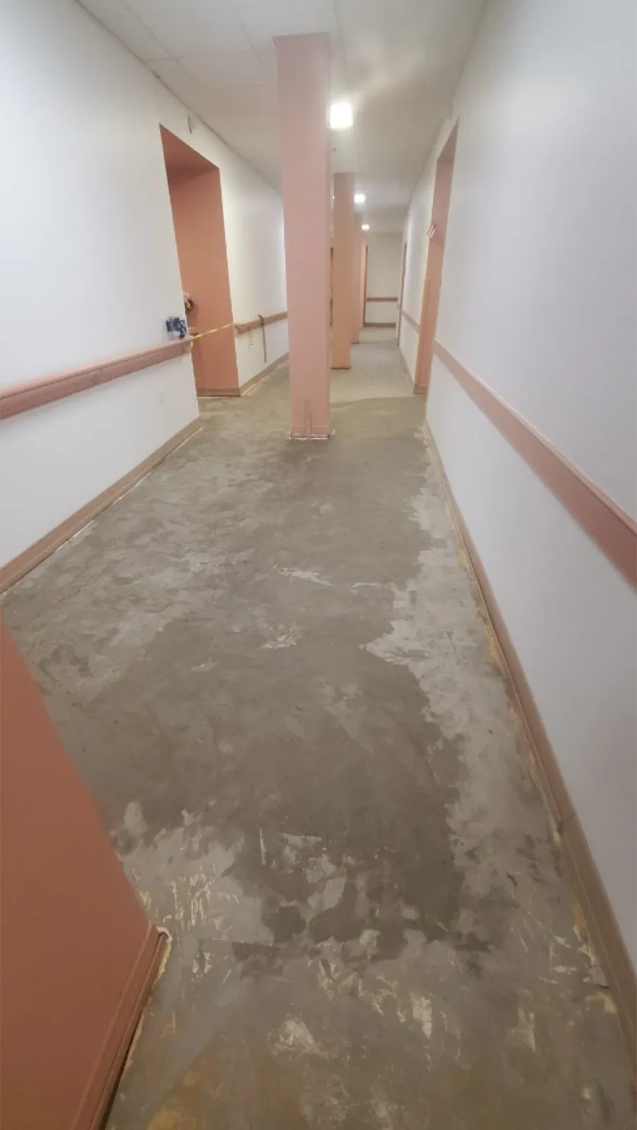 Flooring installed for Hace Management Company.