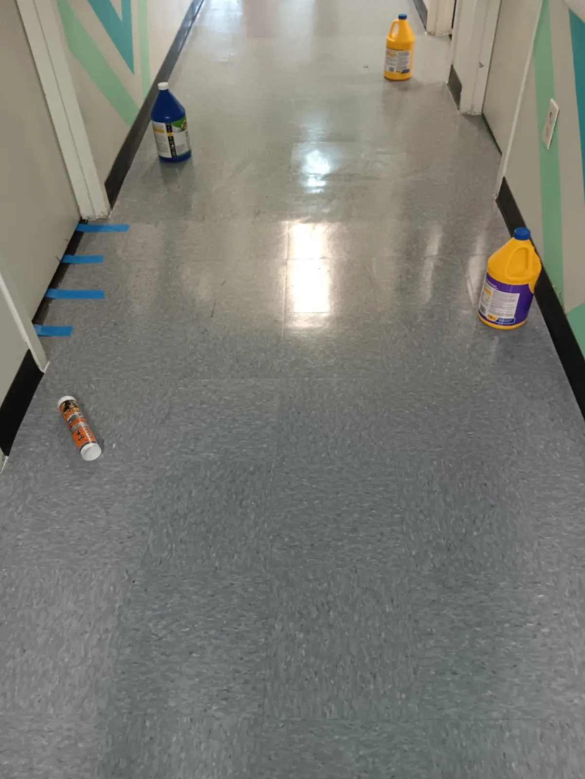 Flooring installed for Hunting Park Christian Academy.