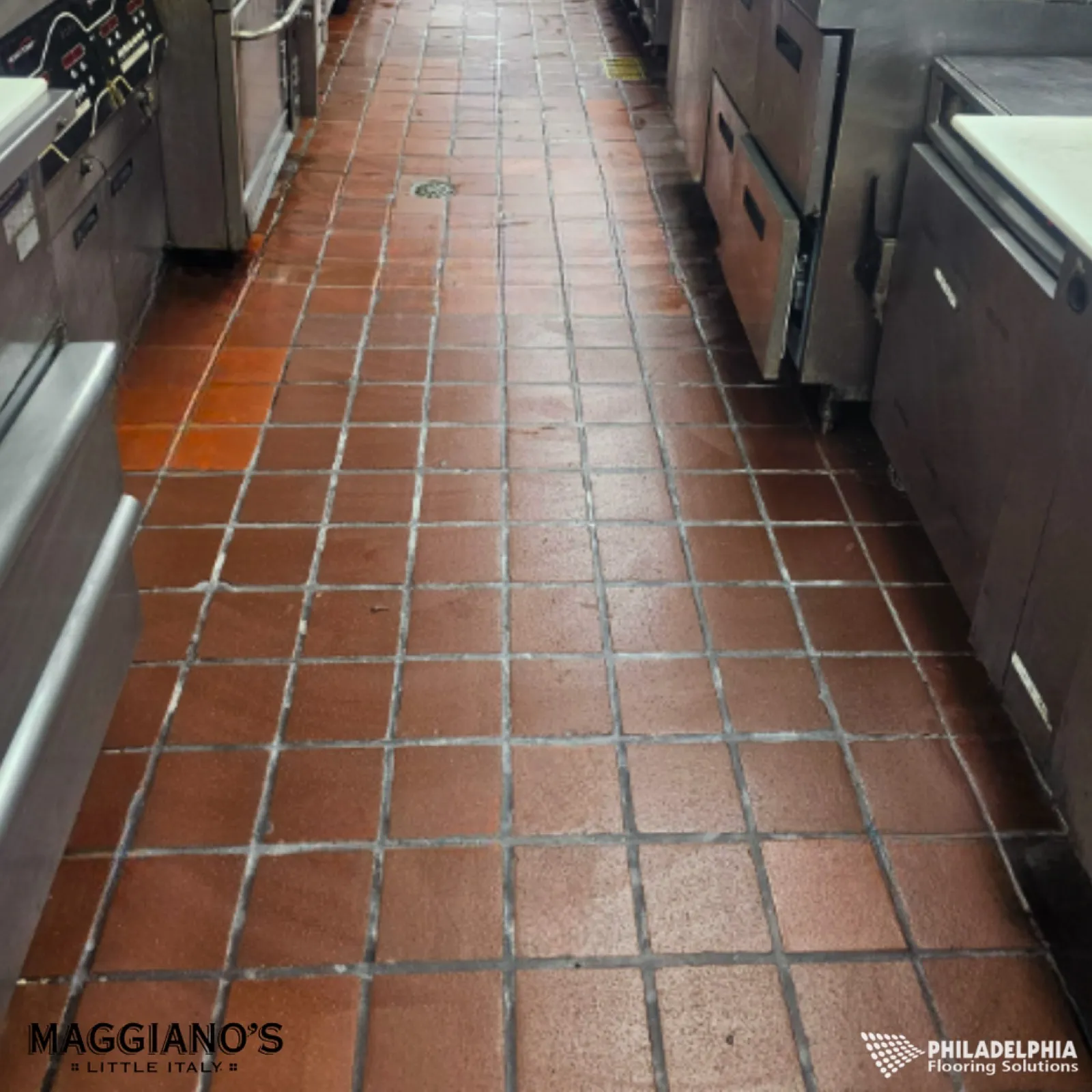 Flooring installed for Maggiano's Little Italy.