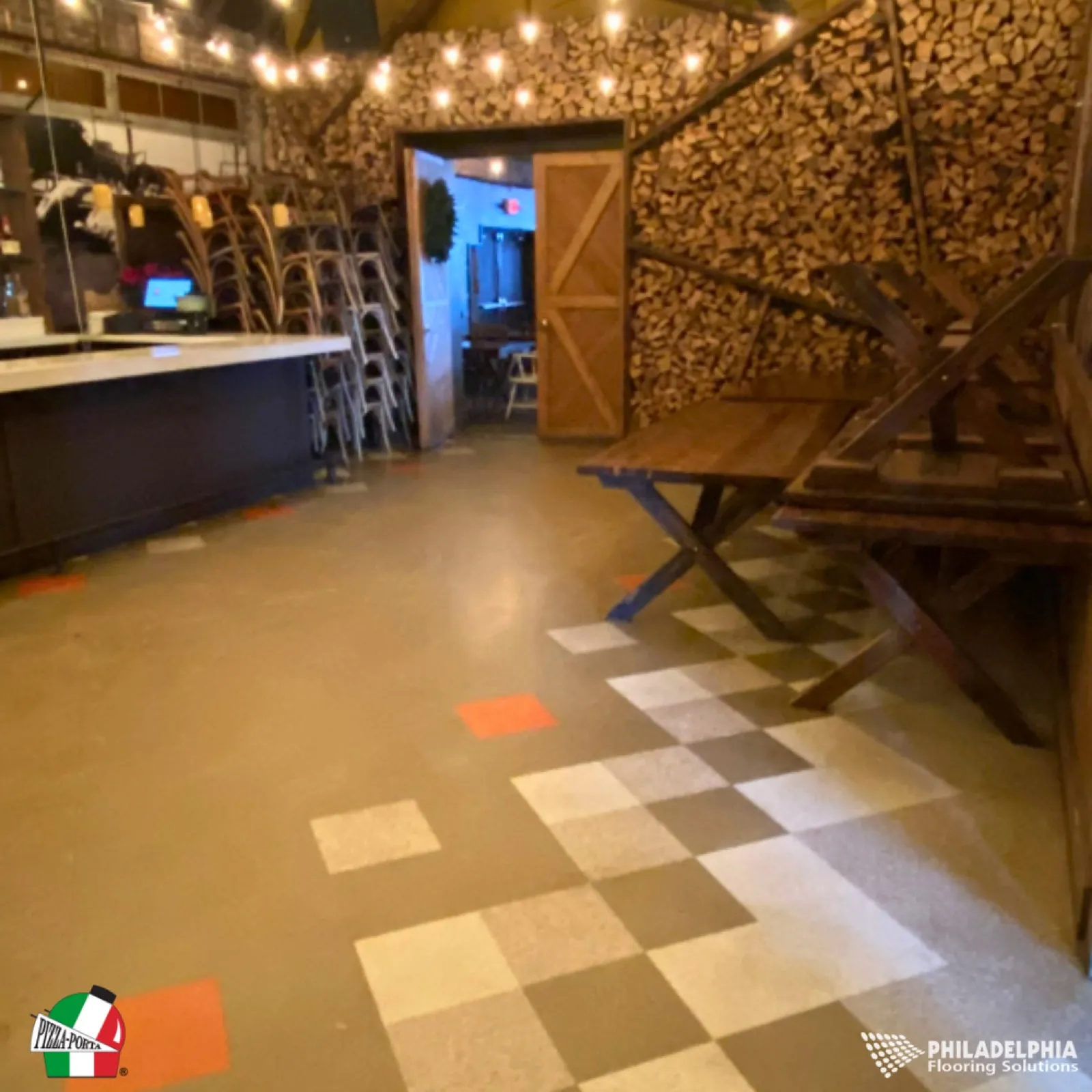 Flooring installed for Porta Asbury Park.