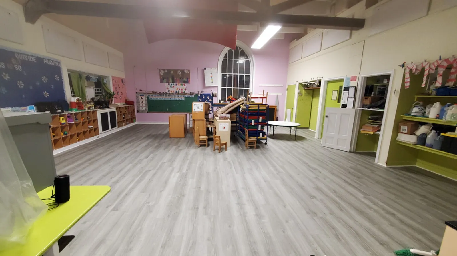 Flooring installed for Saint Mary's Nursery School.