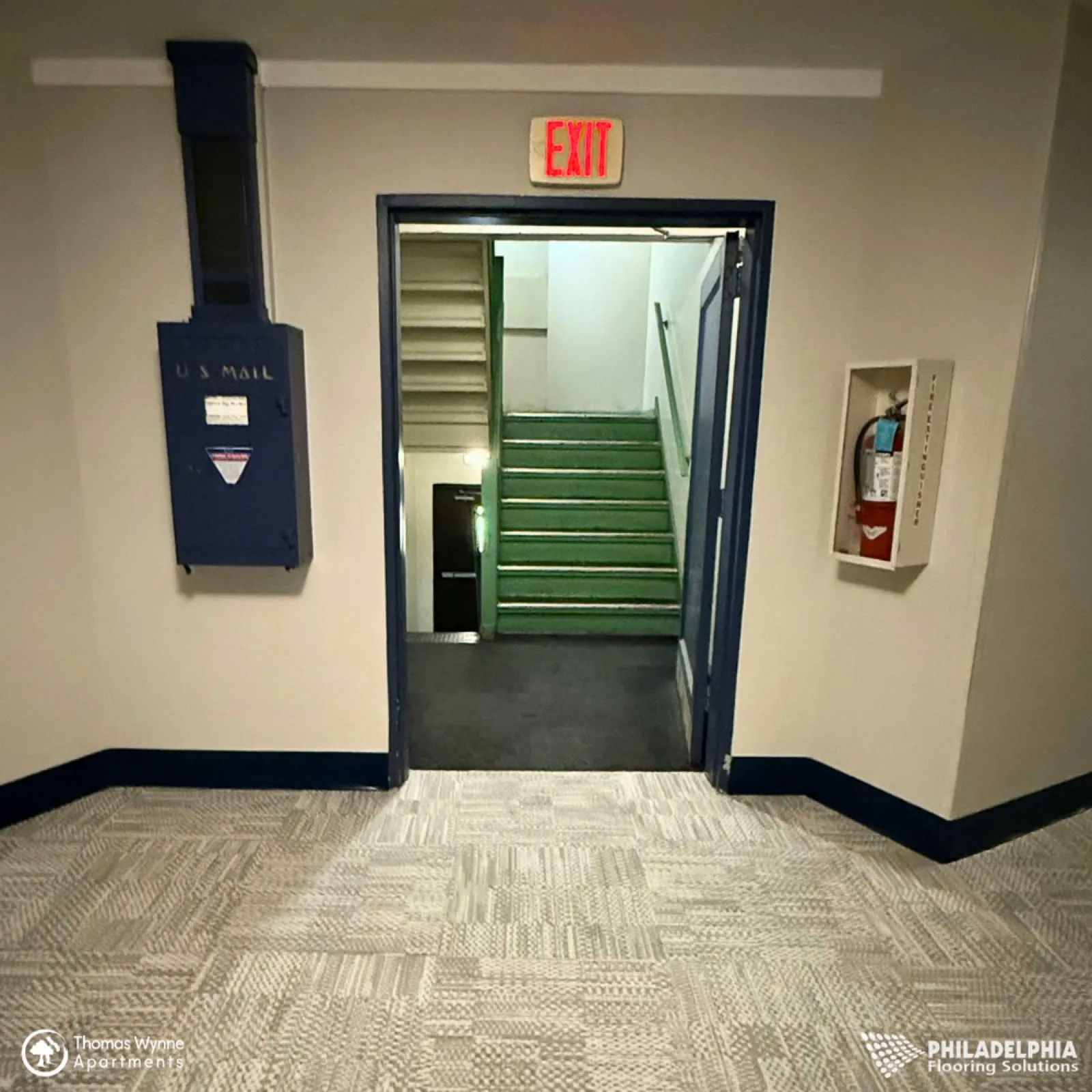 Flooring installed for Thomas Wynne Apartments.